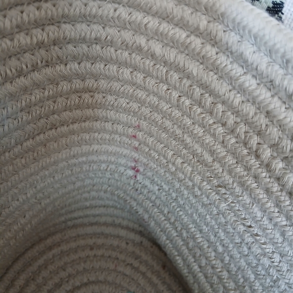 Cotton Rope Woven Tote Basket Bag - Picture 7 of 7